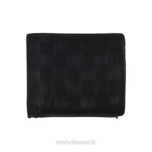 🔴 Gucci GG Bifold Wallet - Black  GG Canvas